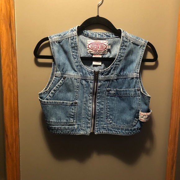 Silver Jeans Jackets & Blazers - Silver Jeans crop vest
